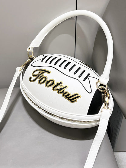 Rosalie Football-Shaped Bag