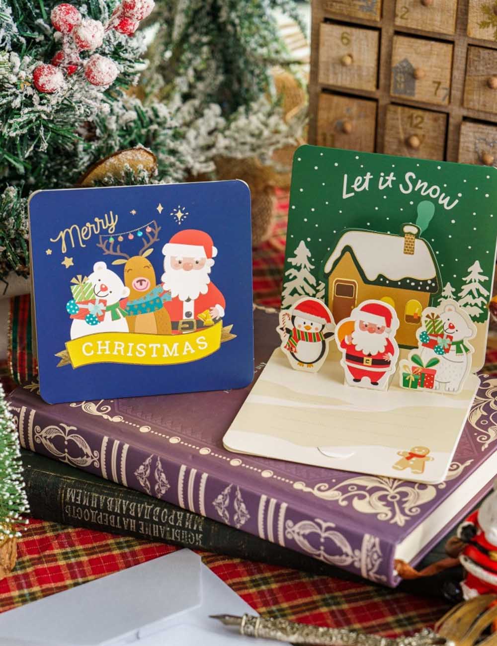Funny 3D Pop Up Merry Christmas Card