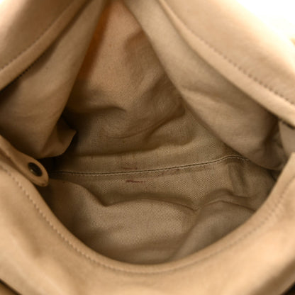 Snakeskin Silverado Shoulder Bag Beige