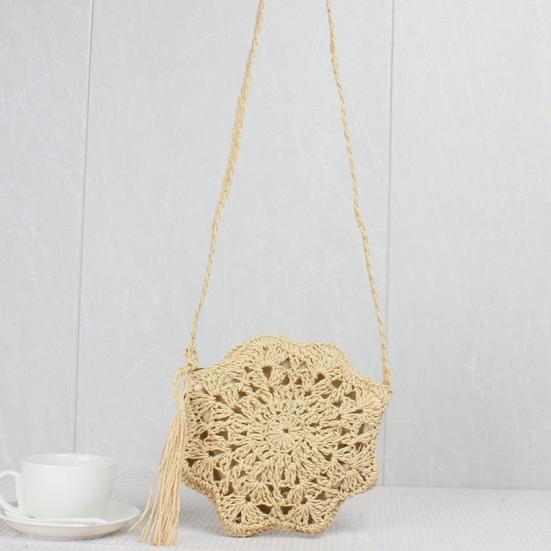 Crochet Market Nag Octagon Crossbody Bag