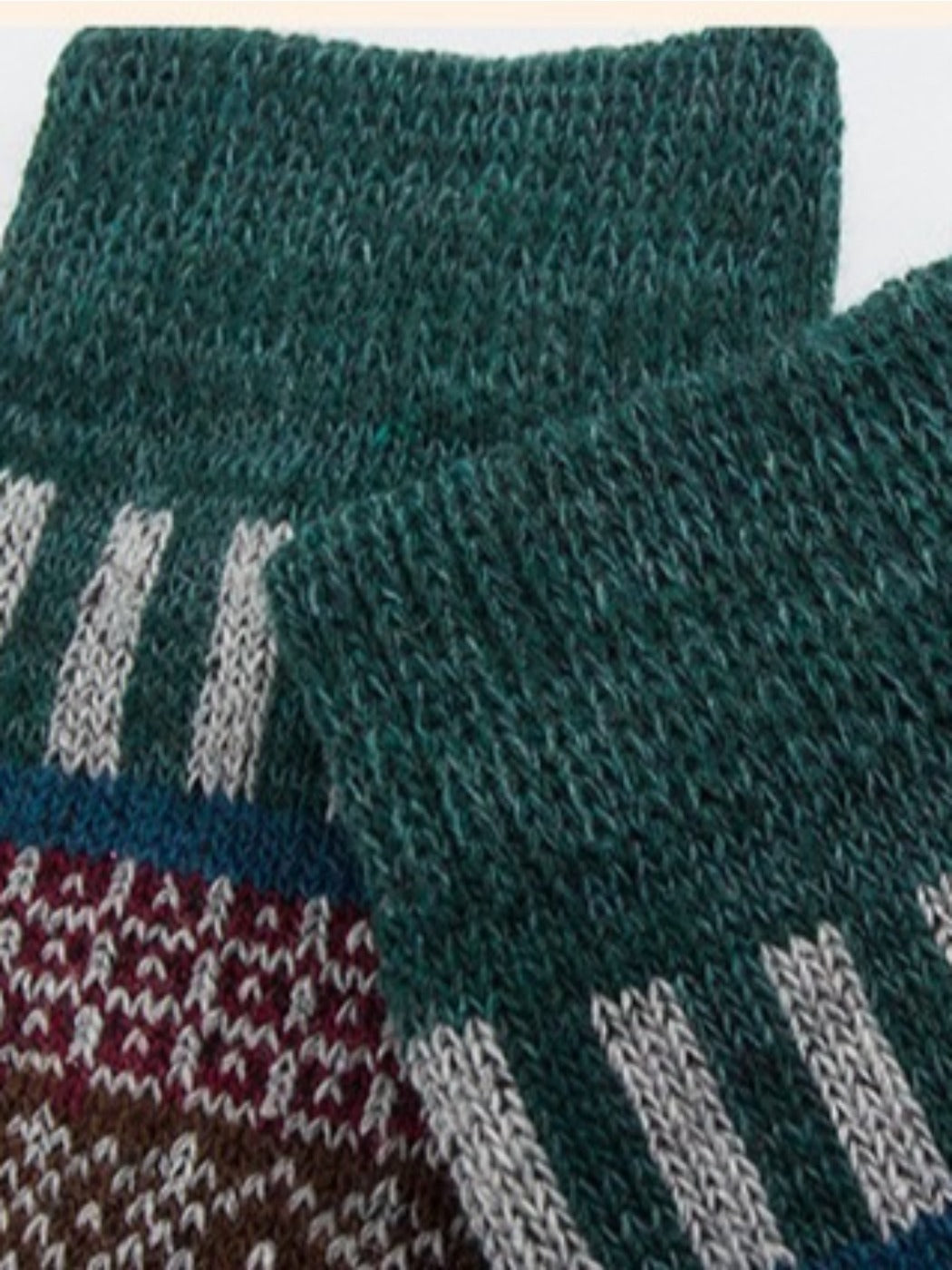 Rufia - Thick Mid-calf Socks for Winter