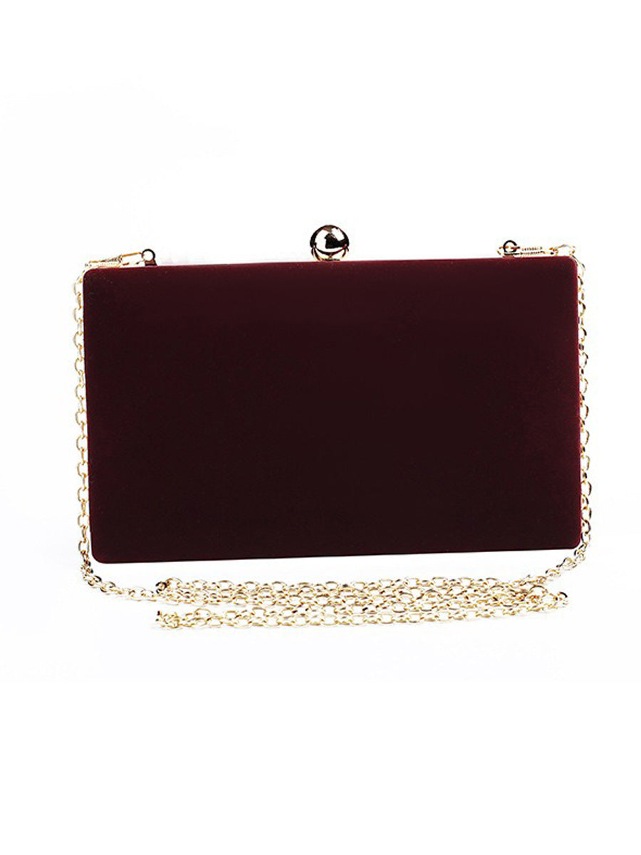 Hadley Stylish Velvet Bag