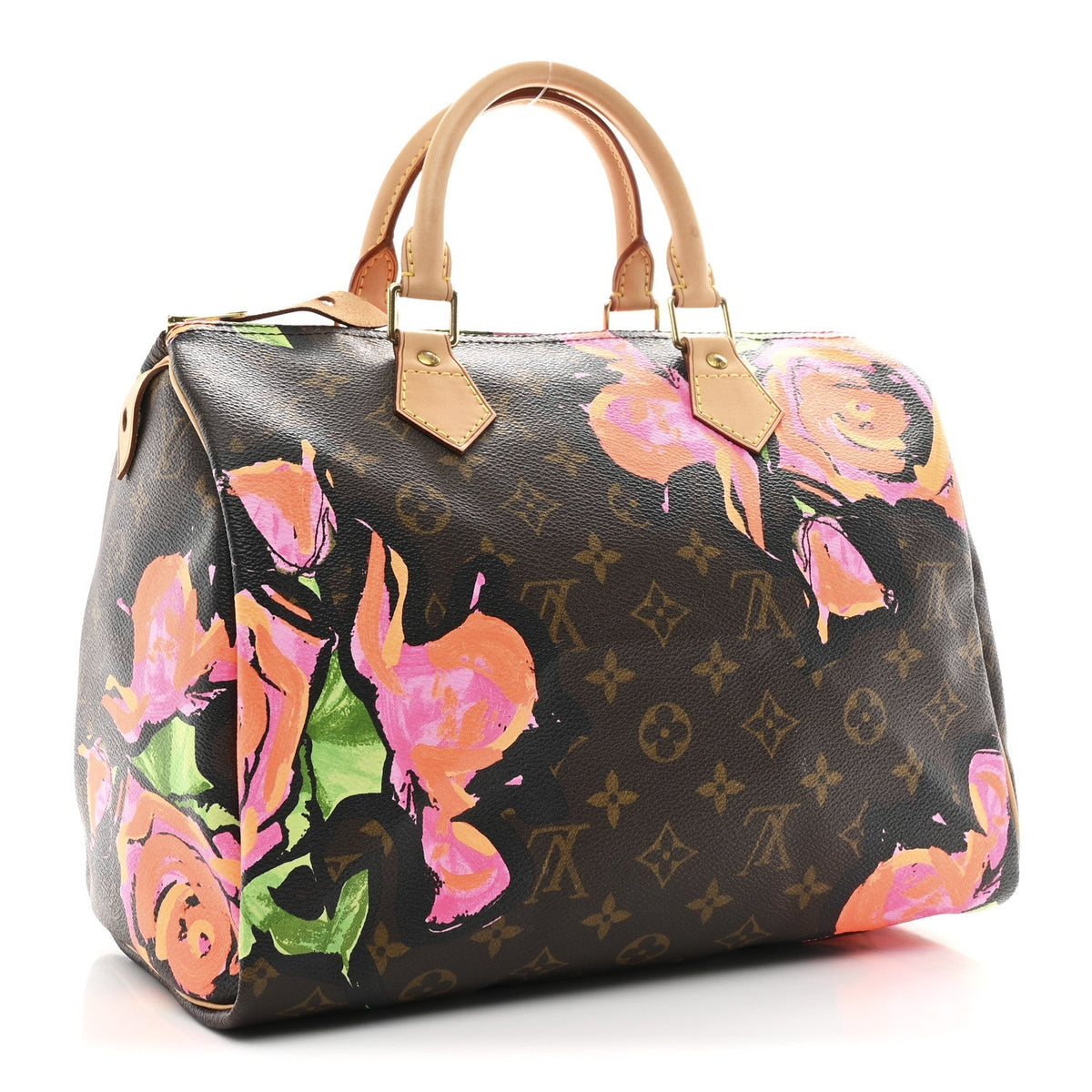 Monogram Roses Speedy 30