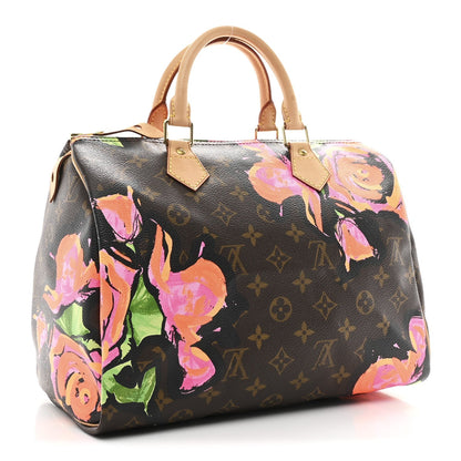 Monogram Roses Speedy 30