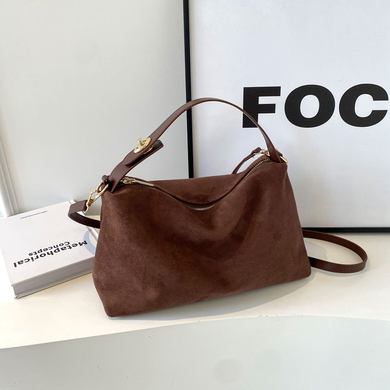 Retro-style handbag\/shoulder\/crossbody bag