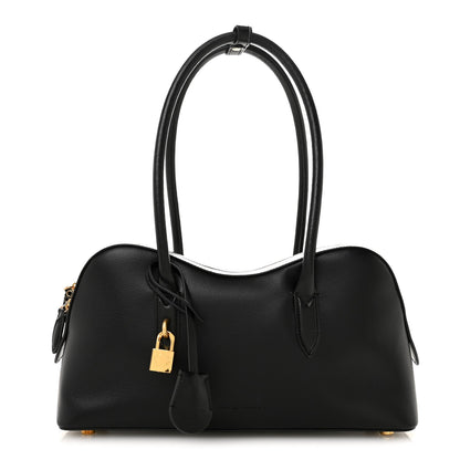 Eco Grainy Alter Mat Ryder Shoulder Bag Black