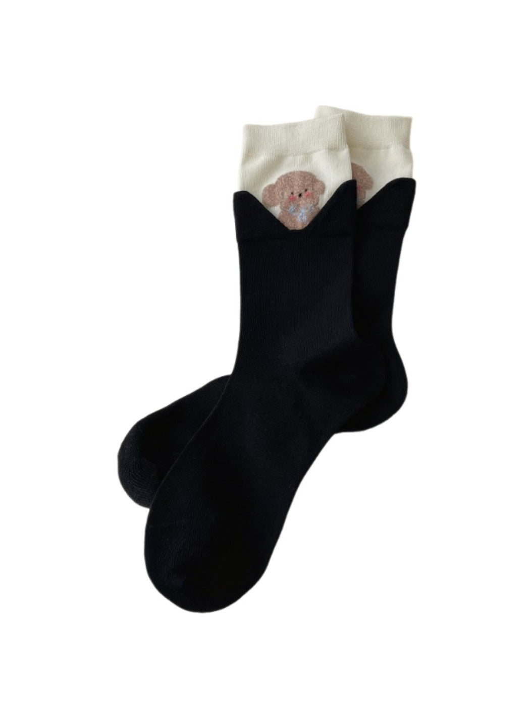 Rufia - Double Wear Socks with Cute Animals Patterns for Women