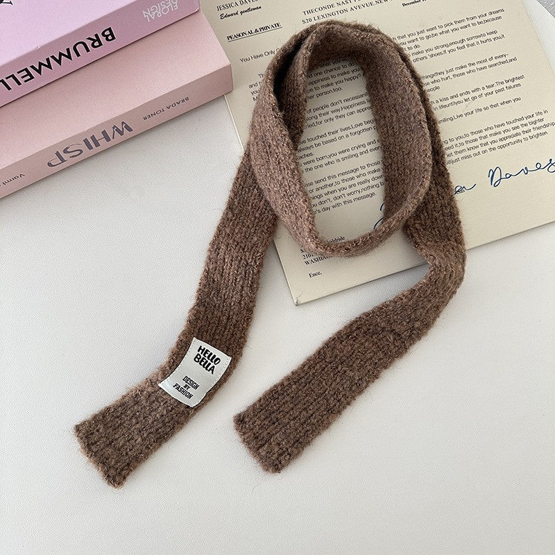 Cashmere-Like Horse Print Warm Scarf