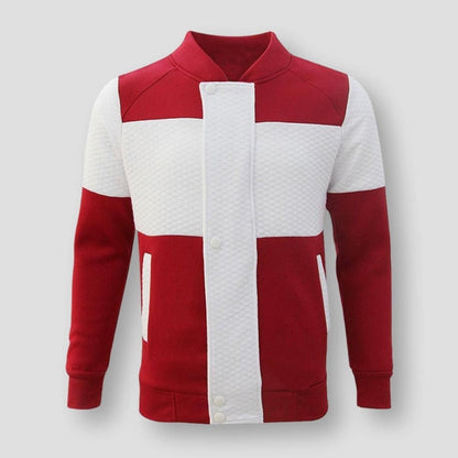 Sky Madrid Pierce Patchwork Jacket