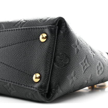 Empreinte V Tote BB Black Creme