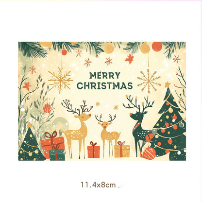Merry Christmas Gift Decorative Greeting Card