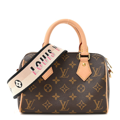 Monogram Speedy Bandouliere 20 Black