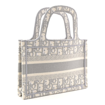 Oblique Mini Book Tote Grey Multicolor