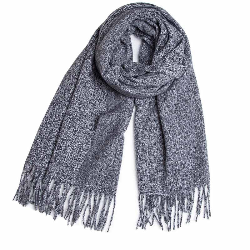Winter Thick Warm Shawl Tassel Soft Scarf