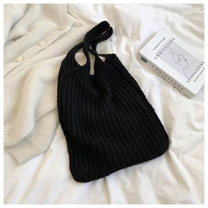 Crochet Tote Bag Mori Style Shoulder Bag