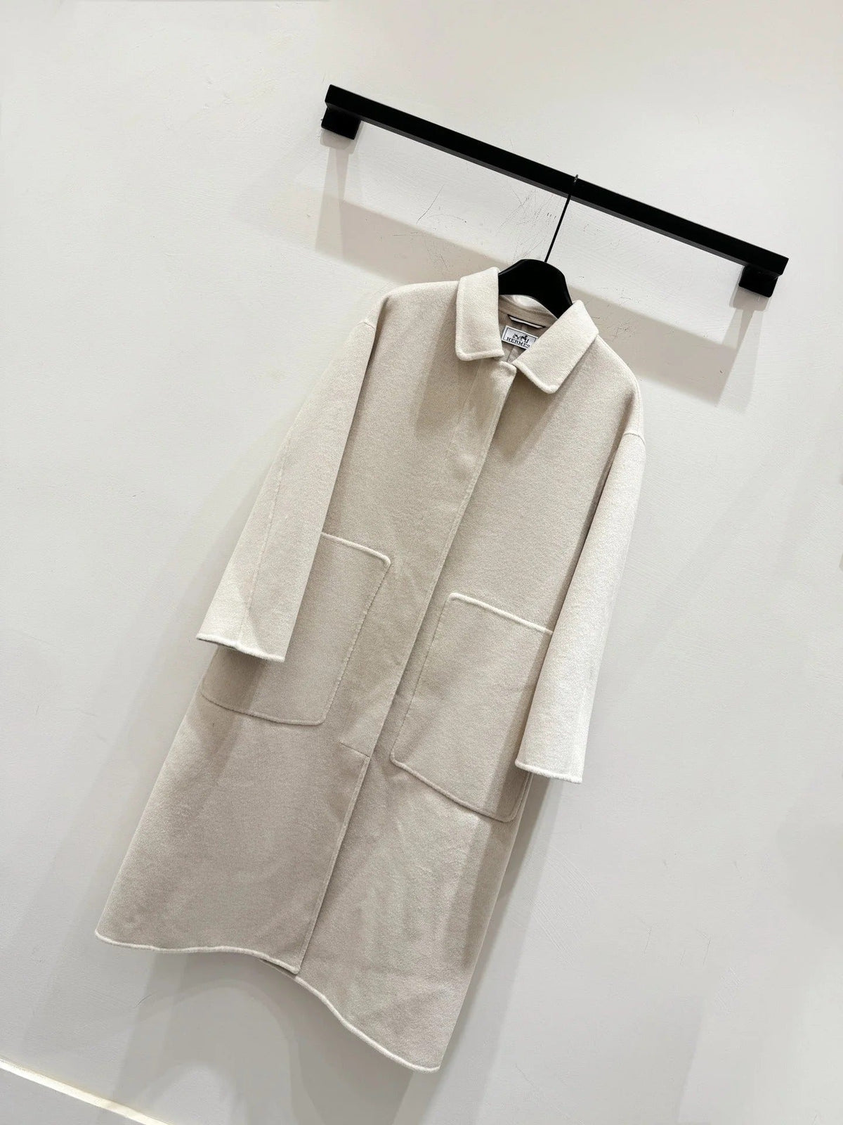 HERMES 25S LONG CASHMERE COAT 154