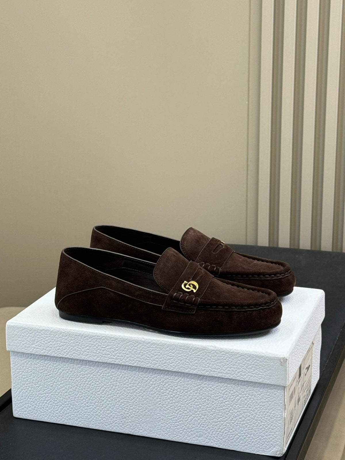 CD Time Loafer Coffee Suede 561787