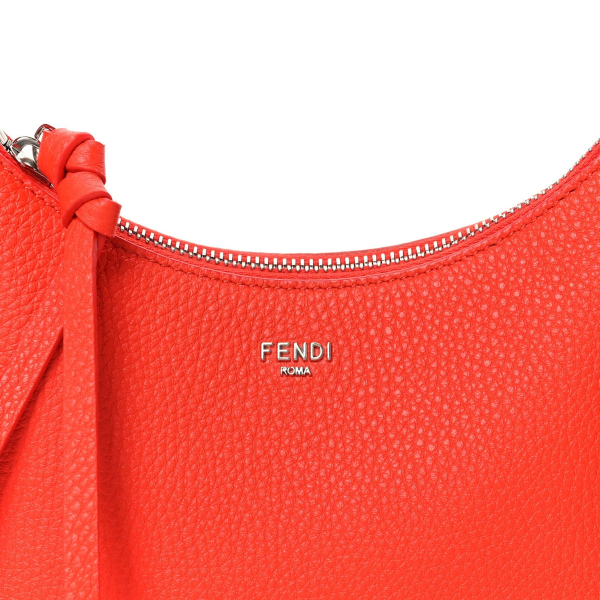 Cuoio Roma Sellerissima Nappa Sintetica Tape Stitch Mini Fendessence Shoulder Bag Lava