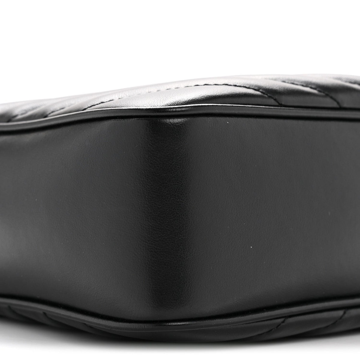 Calfskin Matelasse Monogram Lou Camera Bag Black