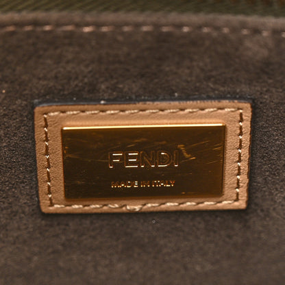 Vitello Seta Medium Peekaboo Iconic Satchel Cuoio