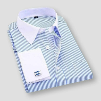 Sky Madrid Long Sleeve Dress Shirt
