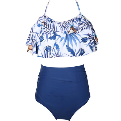 High-Waisted Swimwear Bikini Set For Women