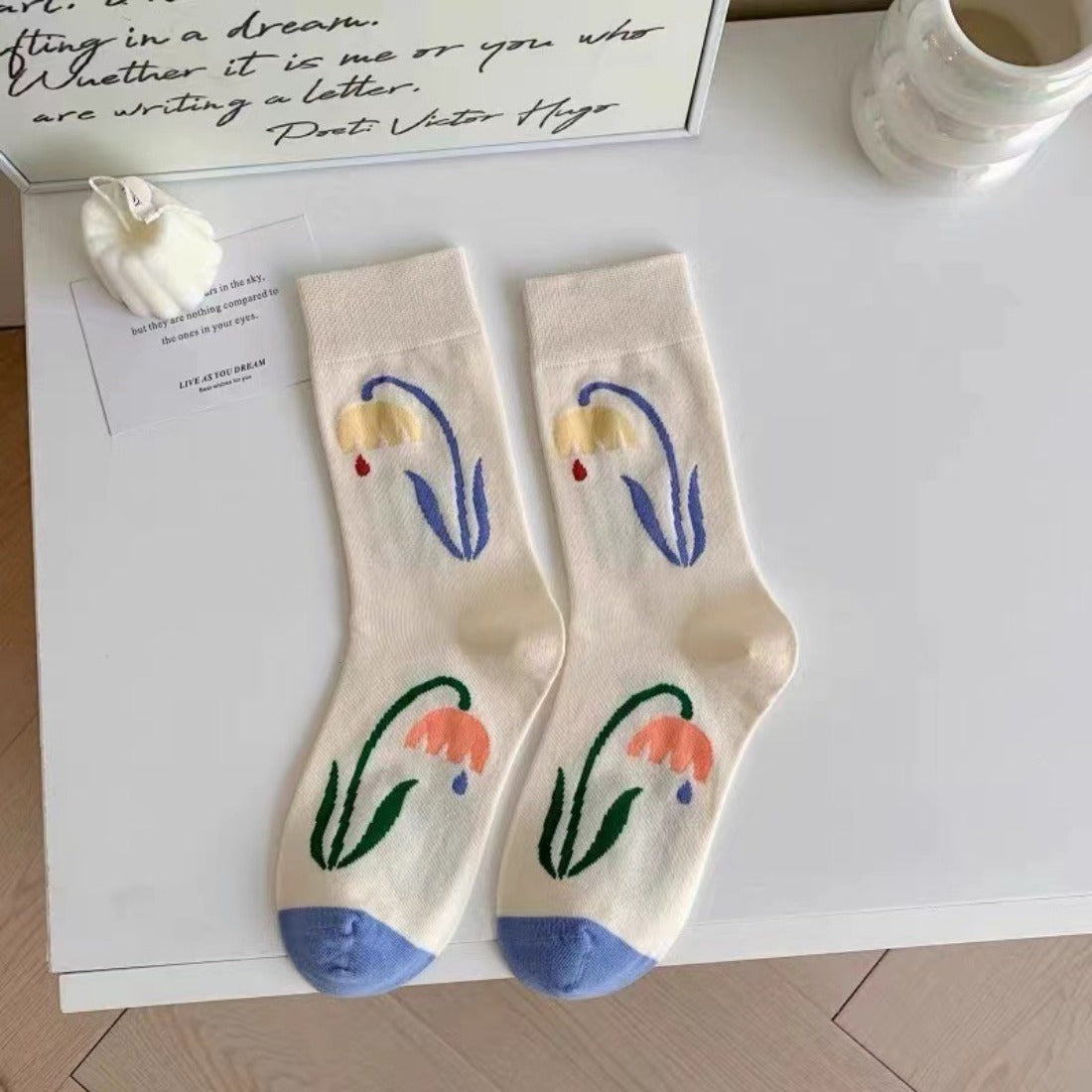 Rufia - Cute Artistic Pattern Socks