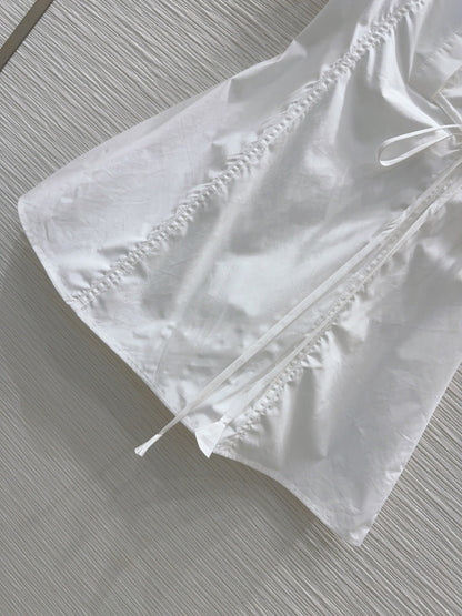 Gucci 2025 Shirt Dress White Cotton