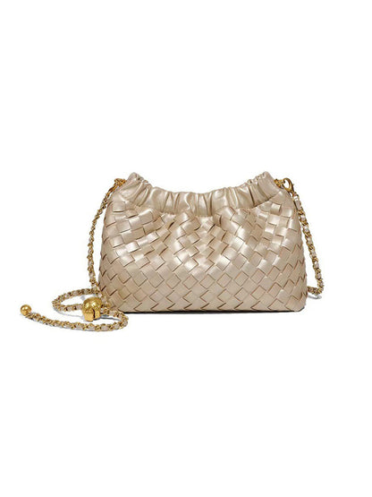 Valentina Hand-Woven Cloud Bag