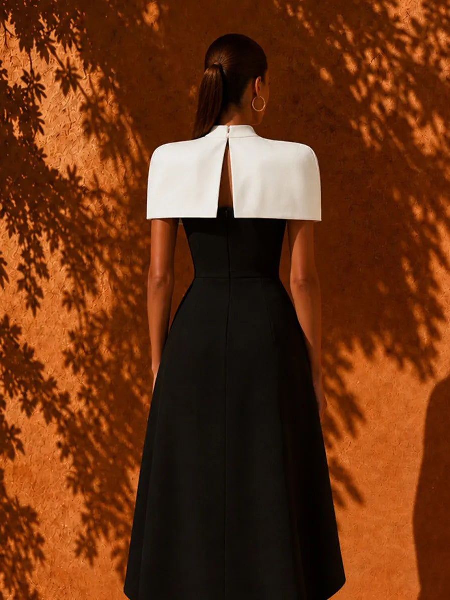 Celia Elegant Slit Midi Dress