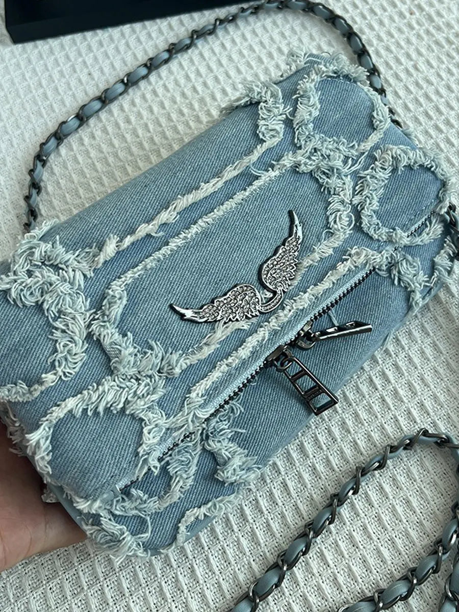 Evelyn Minimalist Denim Bag