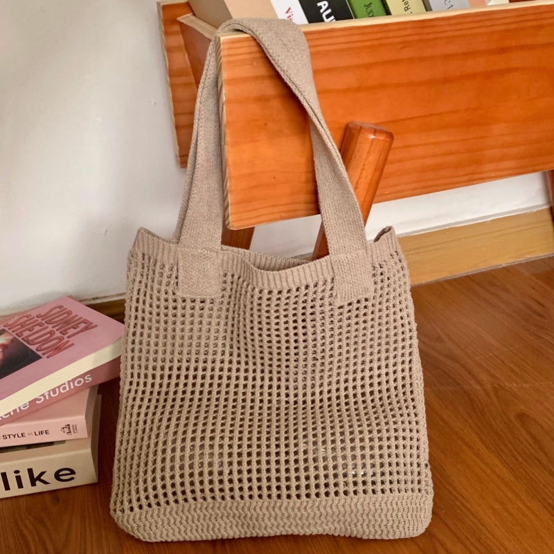Crochet Tote Bag Summer Niche Knitted Bag