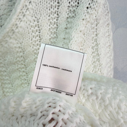 CC 26s White Knit Cardigan 345133