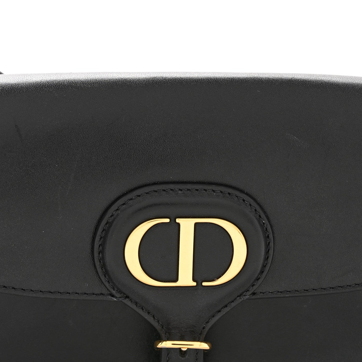 Box Calfskin East West Bobby Bag Black