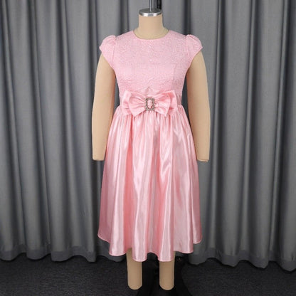 Rose Jacquard Dress