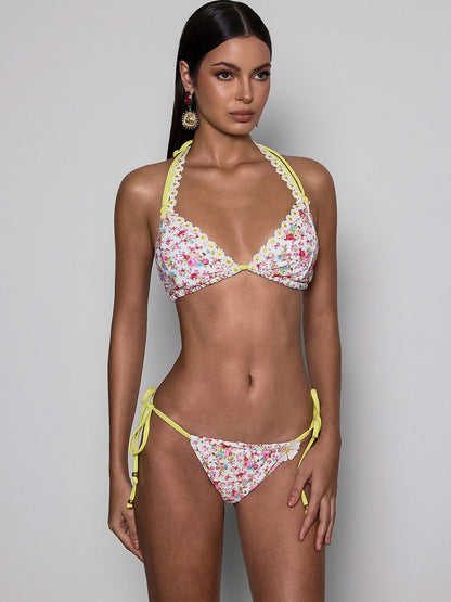 Ophira Flower Bikini Two Piece Set