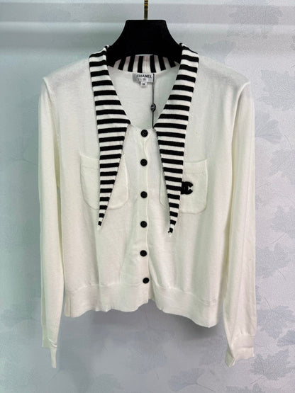 CHANEL WOOL LONG SLEEVE CARDIGAN STYLE 274