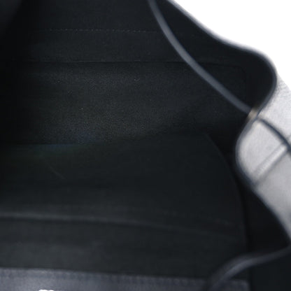 Calfskin Lockme Backpack Black