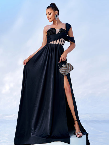 Faye Maxi Dress In Black