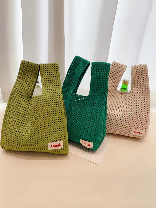 Korean-Style Hollow Bags Accessories Handbags