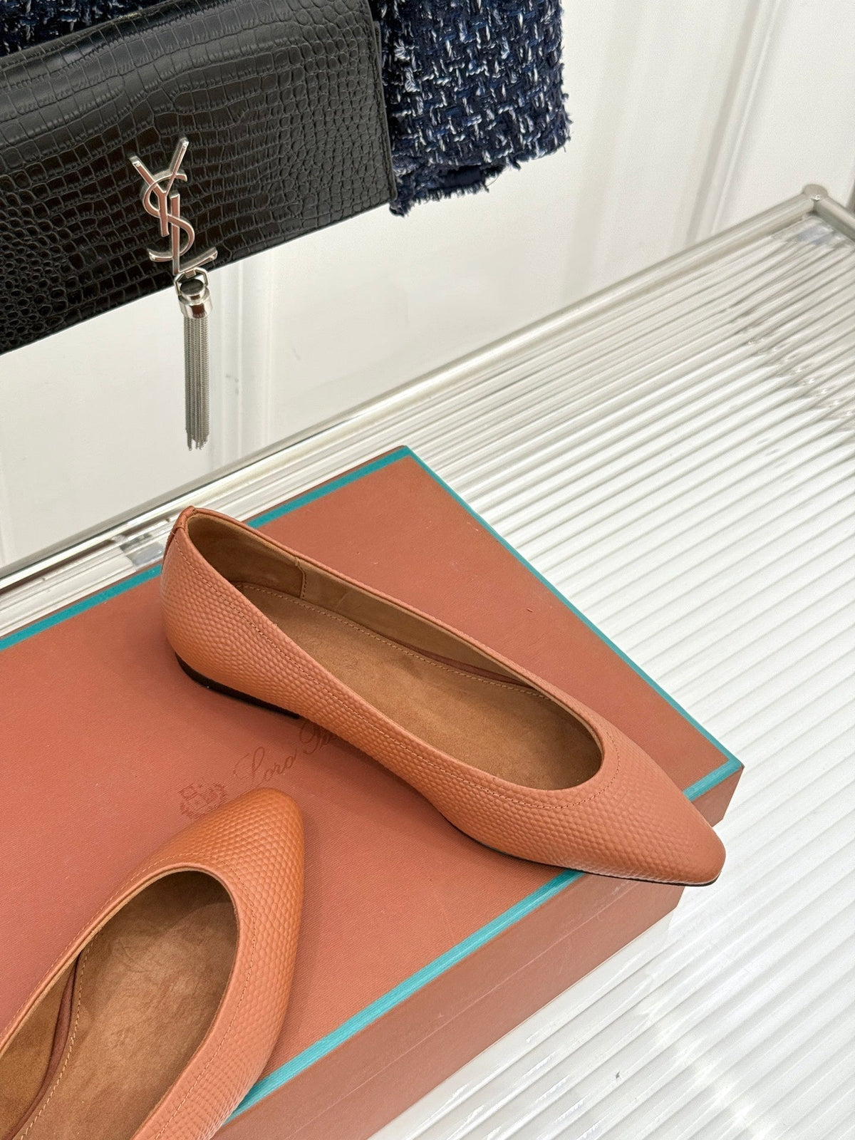 LP Primula Ballet Flat Brown Leather 570695