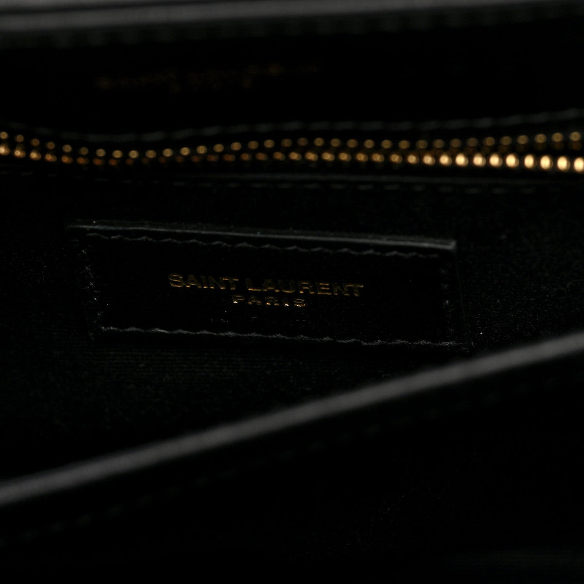 Calfskin Y Quilted Monogram Toy Loulou Crossbody Bag Black