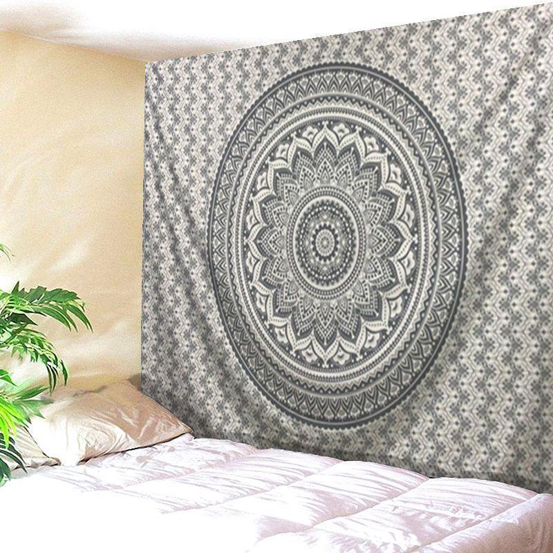 Classical Summer Bohemia Rectangle Shawl Digital Printed Beach Mat