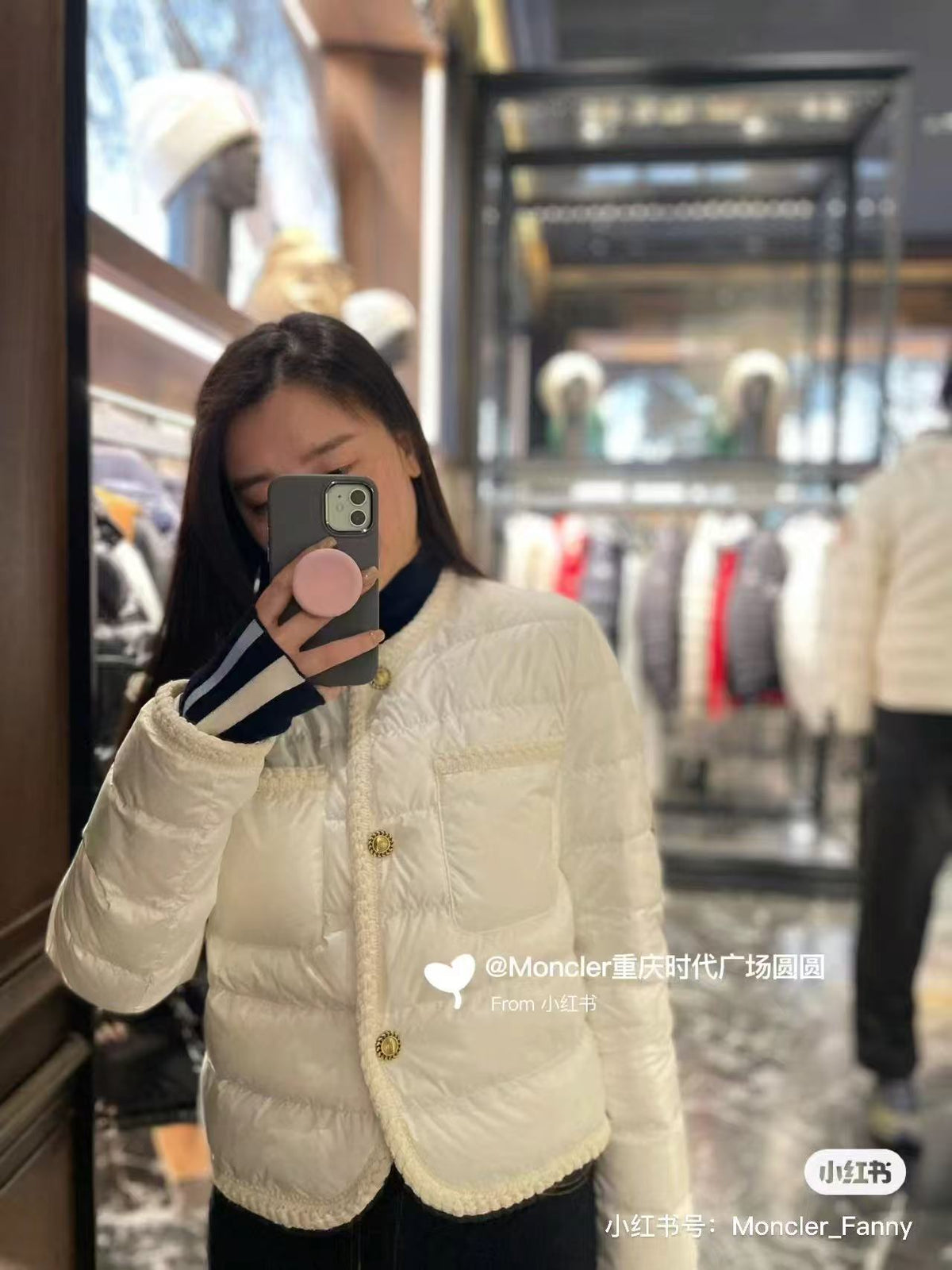 MC Women's Aristeo Short Down Jacket White
