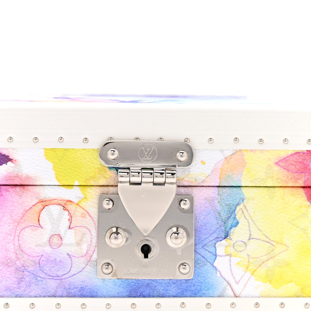 Monogram Watercolor Coffret 8 Watch Case Multicolor