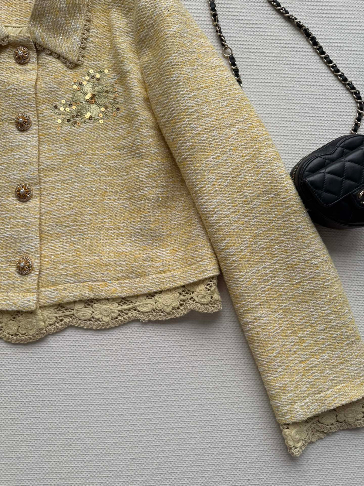 CC Set Light Yellow Tweed 352994