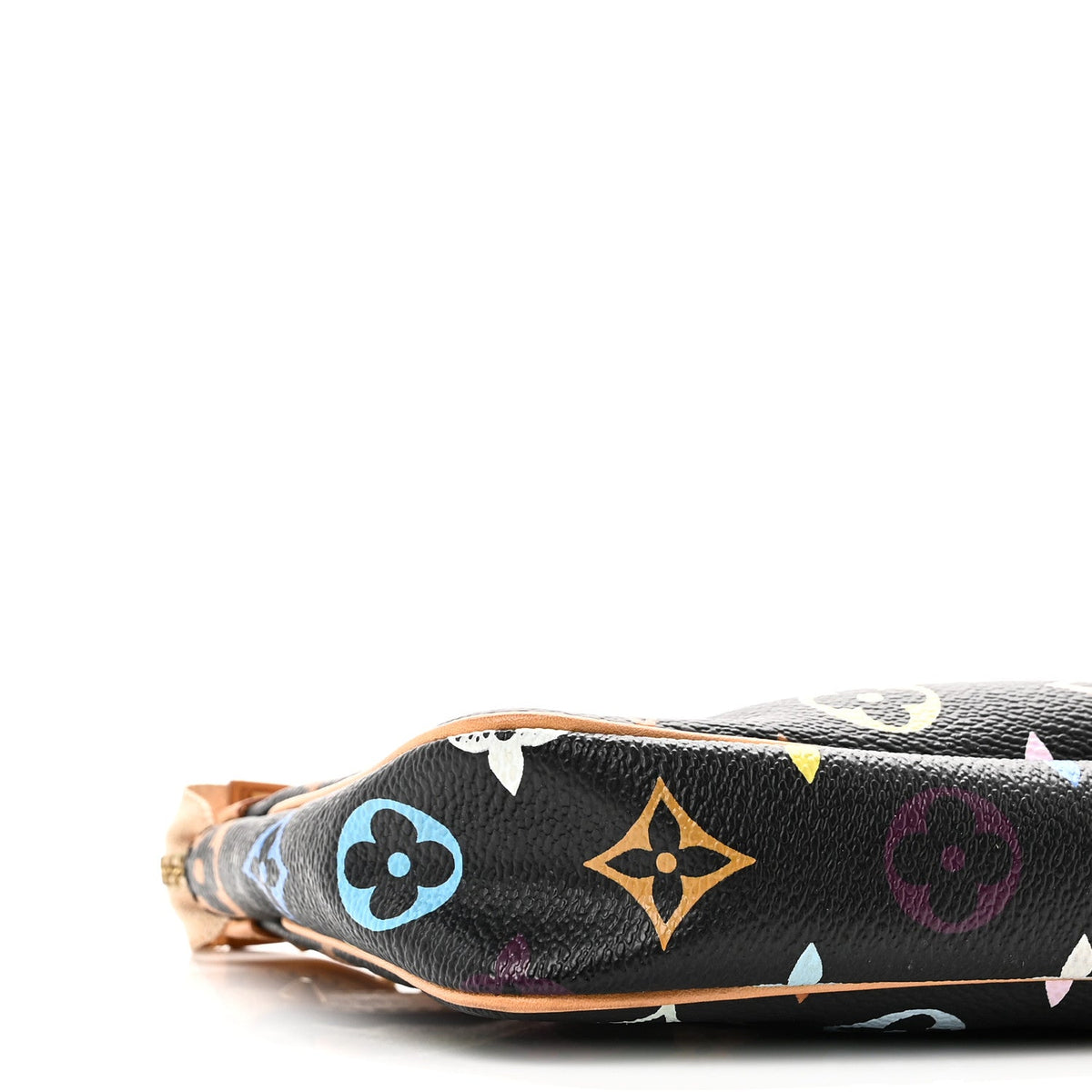 Monogram Multicolor Pochette Accessories Black