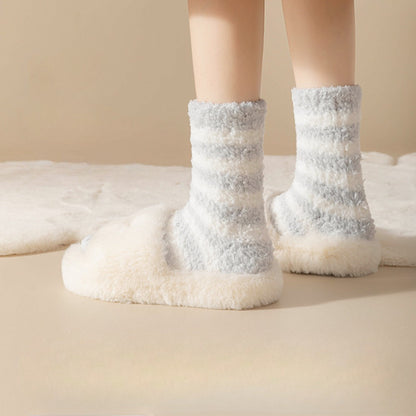 Rufia - Colorful Striped Towel Socks