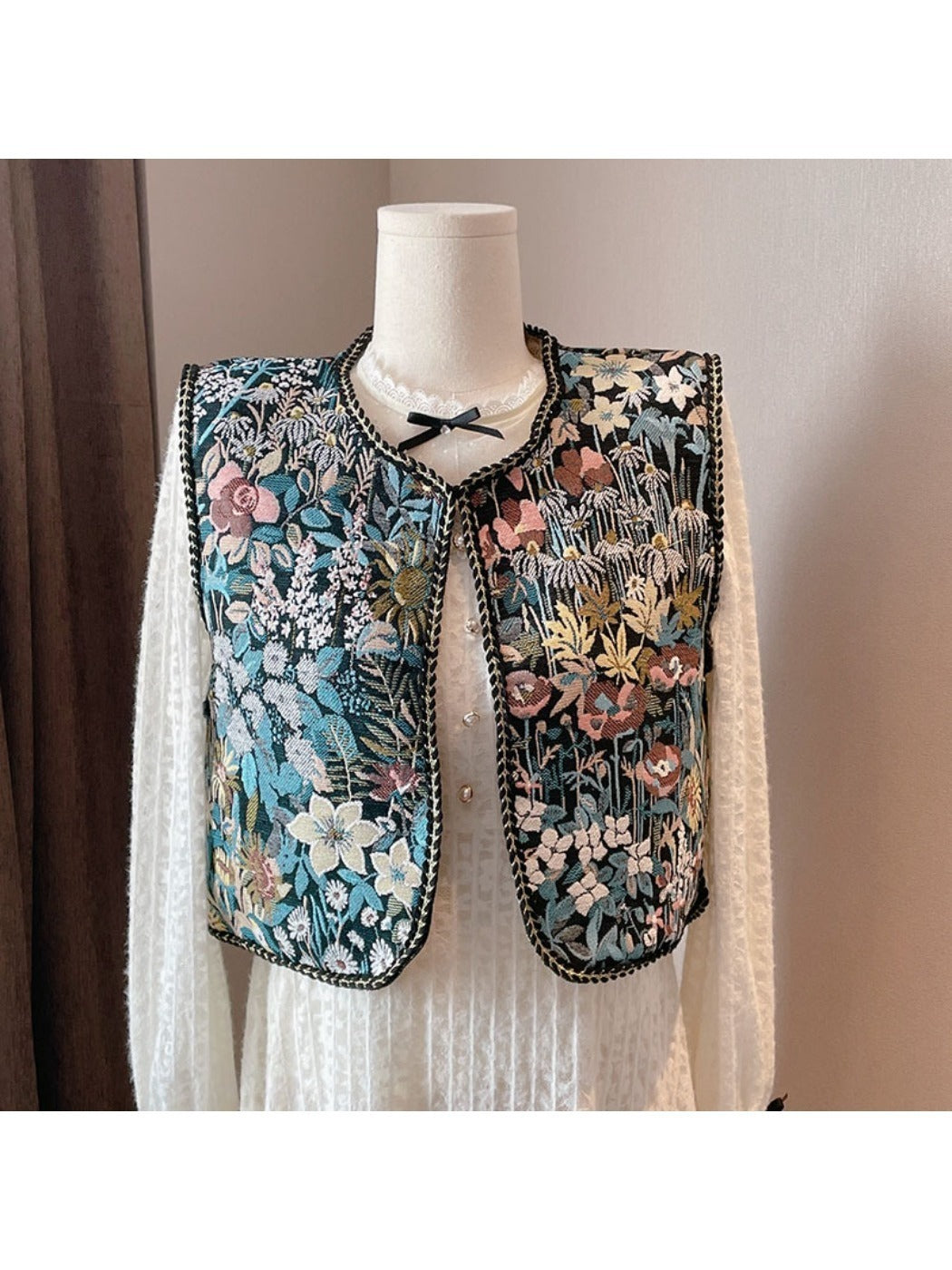 Crosa - Bohemian Vest for Free-Spirited Style