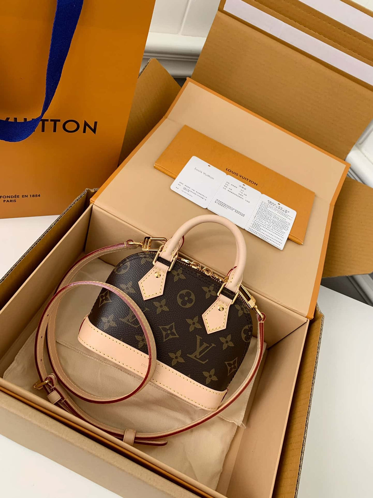 Louis Vuitton LV Alma Handbag